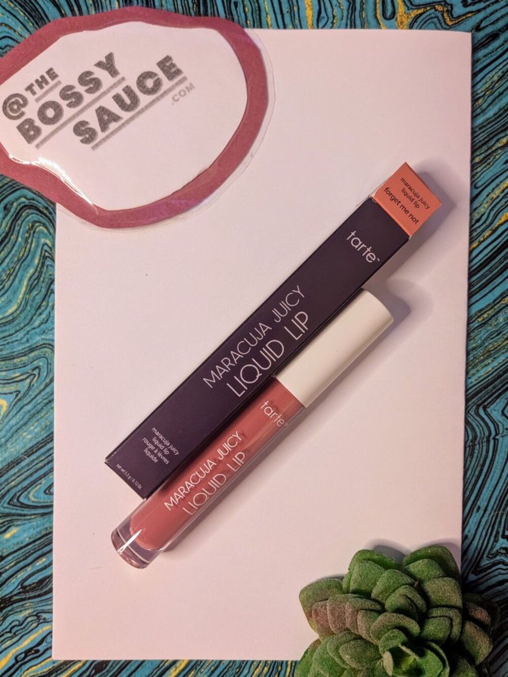 🌸  Tarte Maracuja Juicy Liquid Lip in Forget Me Not NIB
